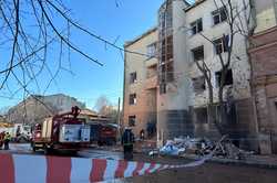 У Харкові ліквідували деякі наслідки ракетного удару 16 січня (ФОТО)