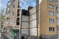 Было-стало: на Салтовке в Харькове восстанавливают разрушенные жилые дома