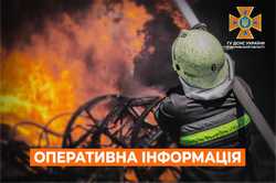 У Харківській області на пожежі постраждав чоловік: «прильотів» не було