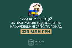 Стало відомо, скільки коштів вже нараховано жителям Харківської області на відновлення пошкодженого житла