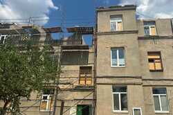 У Харкові відновлюють житловий будинок (ФОТО)