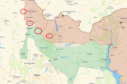 Где сейчас ведутся бои в Харьковской области