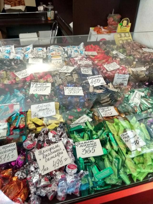 продажа российских конфет в Харьковской области